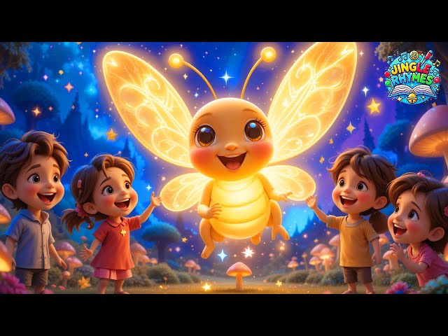 🔥 Jugnu Ki Raat - Magical 3D Cartoon Poem for Kids | Urdu Rhymes | Firefly Animation ✨