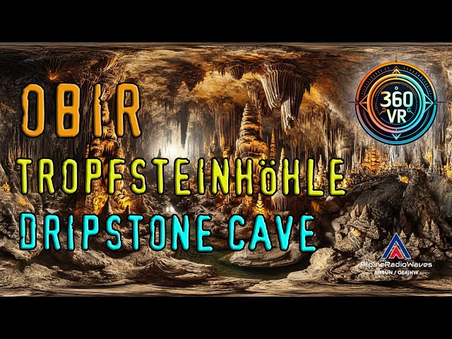 Obir Tropfsteinhöhle / Obir dripstone cave in 360 degrees VR (Beschreibung lesen / read discription)