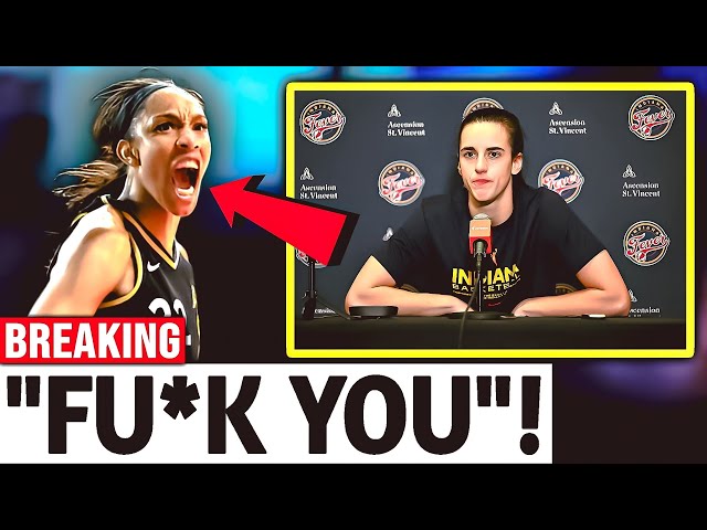 A'ja Wilson Throws TANTRUM After Caitlin Clark DOMINATED WNBA !!!! NEW DRAMA 😯