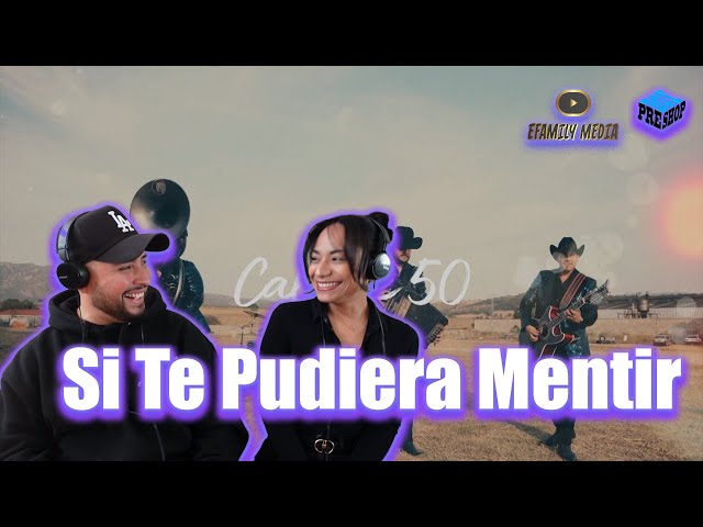 Reaccionando a Calibre 50 - Si Te Pudiera Mentir