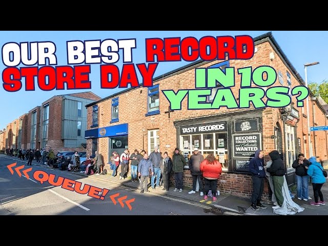 Record Store Day 2024 At Tasty Records Altrincham - Best Independent Record Shop In The North West!