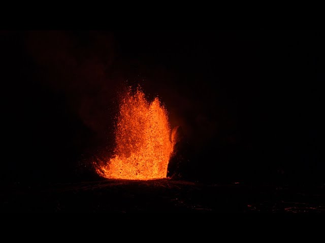 UHD Hawaii Kilauea volcano 2025 eruption