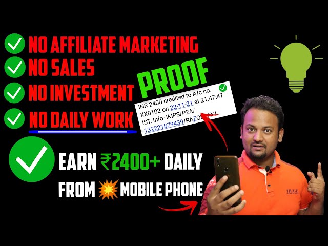 EARN Money Online from Mobile in 2022 | (Best For Students) Ghar Baithe Paise Kaise Kamaye 2022