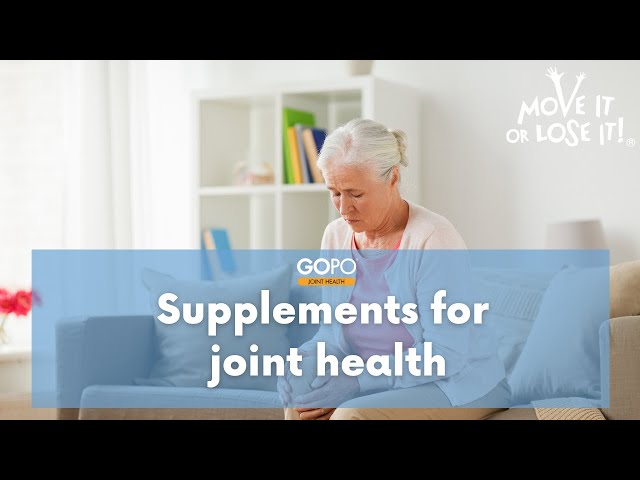 Supplements for joint health