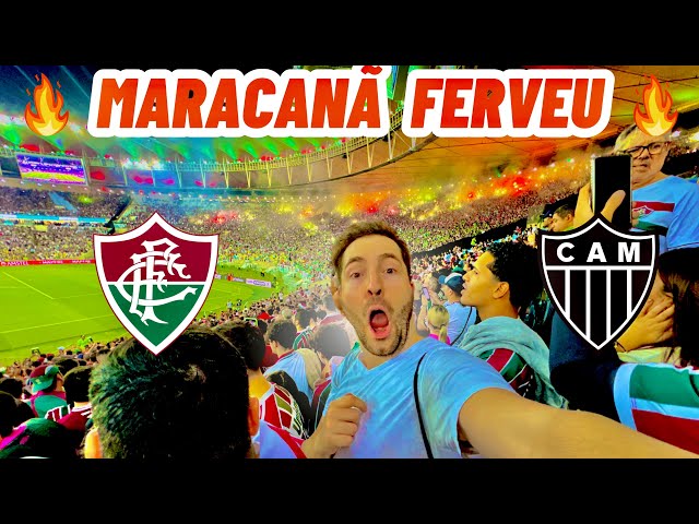 CLIMA INSANO DAS TORCIDAS DE FLU E GALO NO MARACANÃ/ Fluminense 1 x 0 Atlético-MG