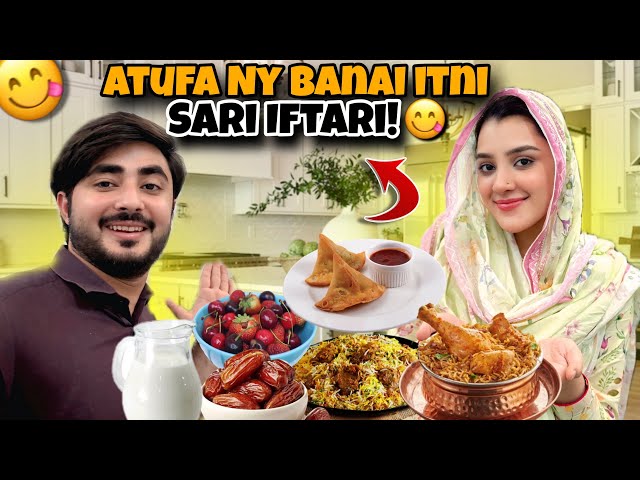 Ramadan ki Tayari  | Atufa Ne Banai Itni sari Iftari | Atufa Ibrahim