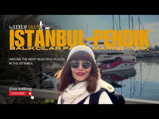 Istanbul’s Coastal Walk – Pendik Balikcilar Park to Marine Turk! #walkingvlog  #istanbul