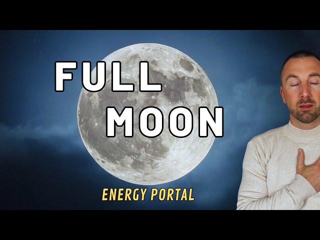 🌕 HYPNOSIS WITH THE FULL MOON TO MANIFEST ABUNDANCE & HEALING| Deep Guided Meditation,February 2025