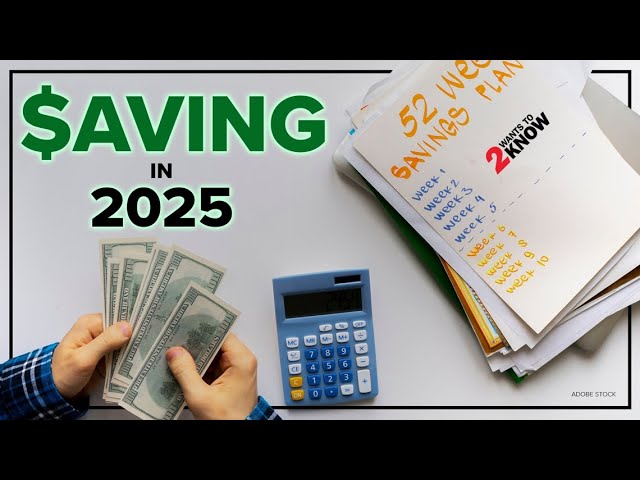 How to save money in 2025