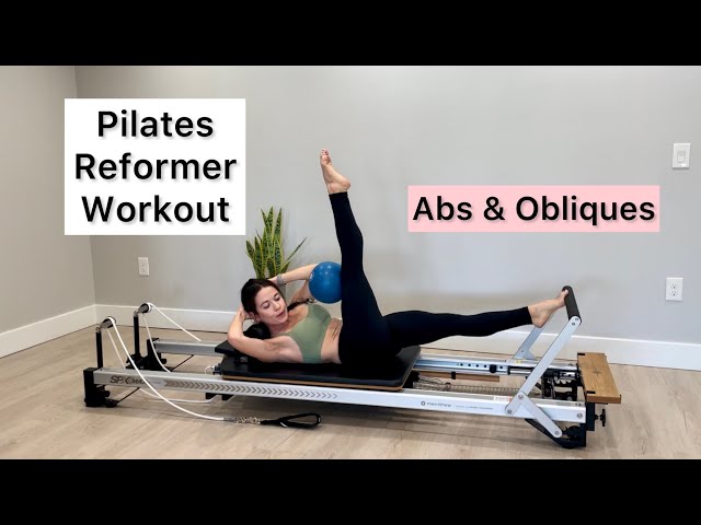 Pilates Reformer Workout | Abs & Obliques | w/ mini ball