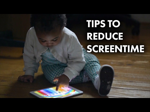 How to reduce kids' screen time: make a contract