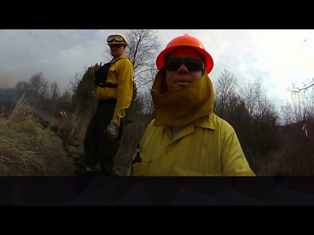 Cross Plains Interpretive Site - Restoration Prescribed Burn