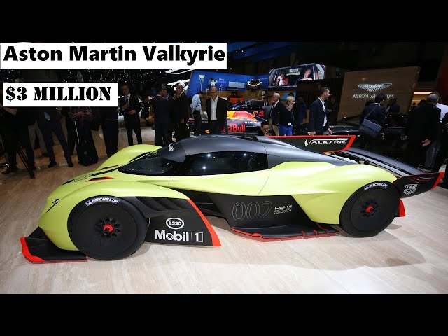 2020 Aston Martin Valkyrie | $3,000,000 MOST EXPENSIVE CONCEPT CAR😍