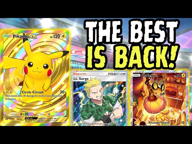 The BEST DECK Is BACK In Mythical Island! | Pokemon Pocket Mythical Island Best Pikachu Deck