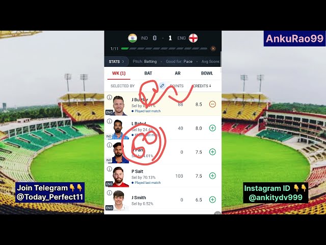 IND vs ENG 2nd ODI 2025 Team Prediction | Rohit Sharam Captain Hoga 😍 Pitch Report