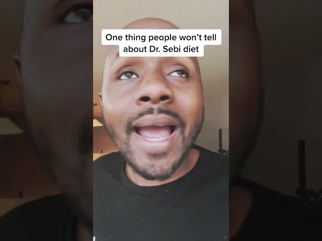 One thing they won't tell you about Dr. Sebi Diet