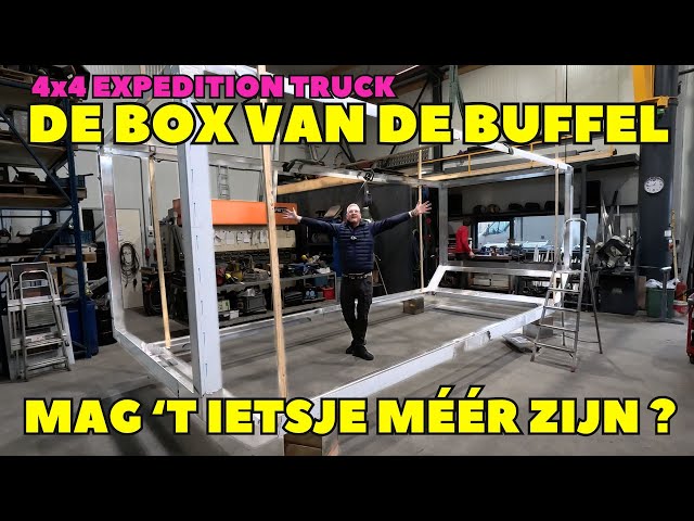 DE VAART ERIN: FRAME 'HABITAT' BOX AL KLAAR! - UPDATE EXPEDITION TRUCK - DWVLOGT #314