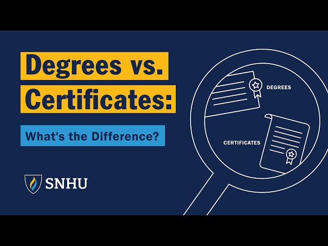 Should I Get a College Degree or Certification?