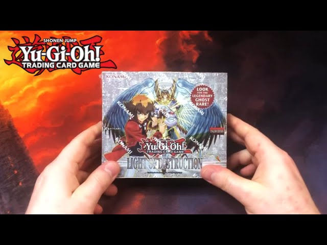 Yu-Gi-Oh! "Light of Destruction" Unlimited Reprint Booster Box Opening NO COMMENTARY