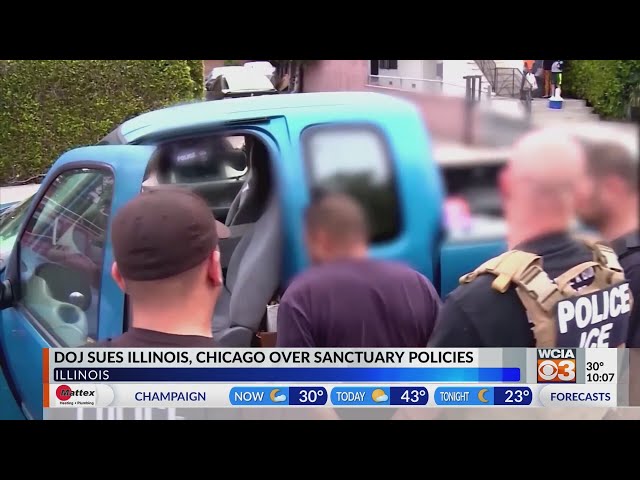 DOJ sues Illinois, Chicago, Cook County over sanctuary policies