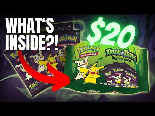 What's inside Pokémon Trick or Trade 2023?! - Pokémon Pack Opening