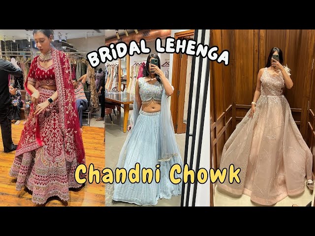 Picking My Bridal Lehenga Chandni Chowk #WeddingDress Shopping💖