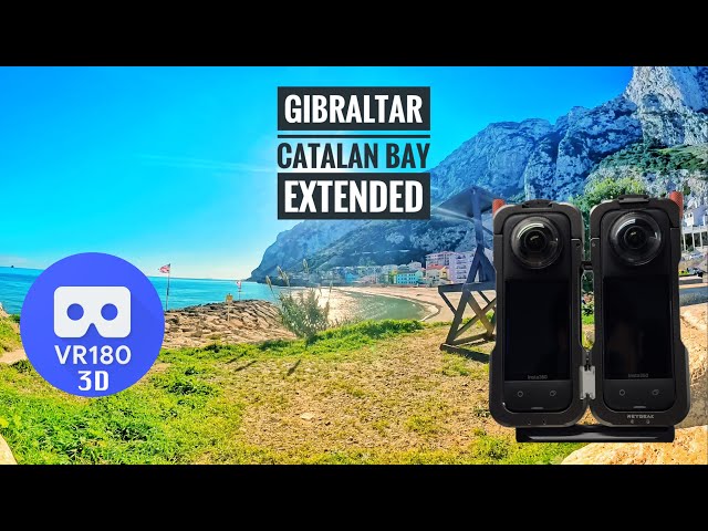 [8K][VR180][3D] Gibraltar - Catalan Bay Extended [ Meta Quest 3 optimised]