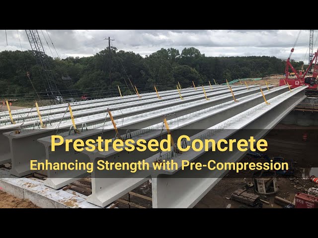 Prestressed Concrete: Enhancing Strength with Pre-Compression