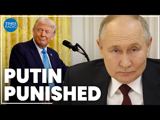 Trump to punish Putin with sanctions giving billions of Russian money to Ukraine