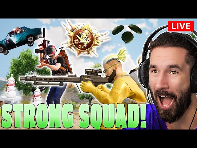 Hard Duo Vs. Squad Matches With Strong Players 💀 PUBG MOBILE