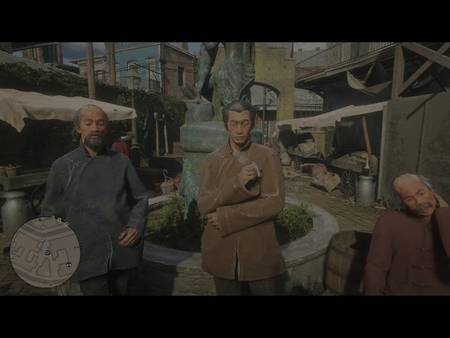 Red Dead Redemption 2 20210718002357 - Arthur Observes Chinese People