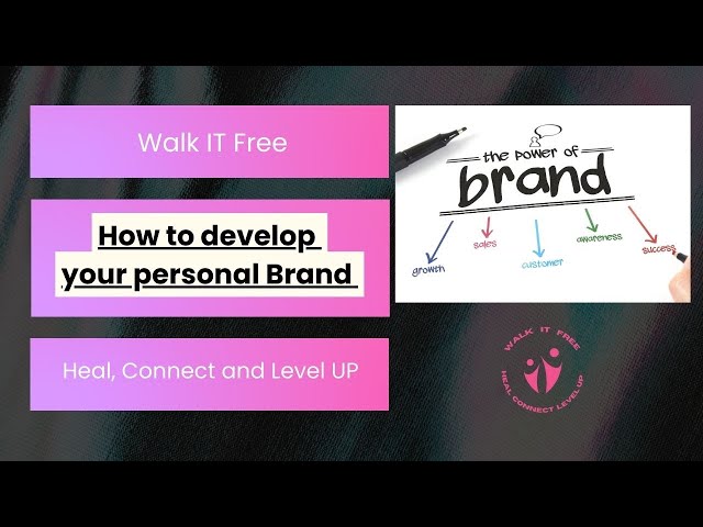 How to develop your Personal Brand