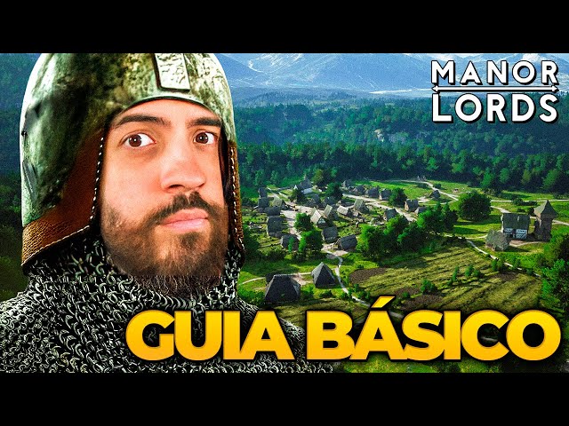 MANOR LORDS - GUIA BÁSICO DE COMO JOGAR! - Dicas, guerra e estratégias!