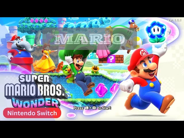 🟢 Super Mario Wonder Increible Aventura Gamer Nintendo Switch Walkthroughs