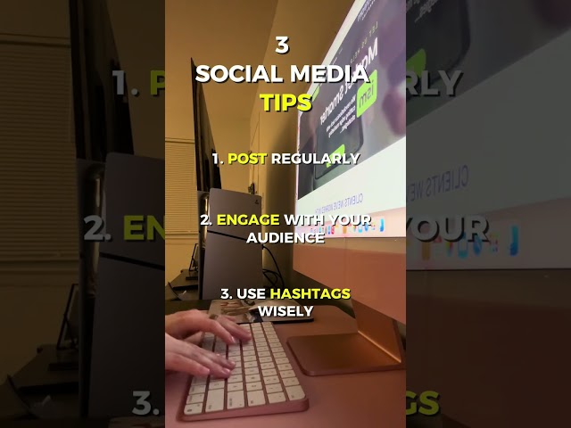 3 Social Media Tips