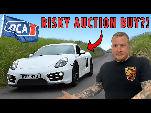 I Bought A Cheap Porsche Cayman 981 From BCA Car Auction UK