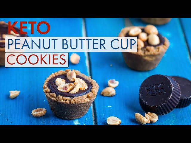 Keto Peanut Butter Cup Cookies