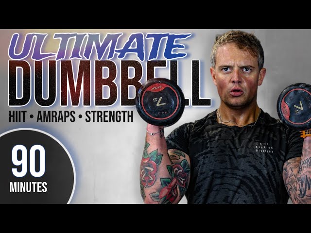 ULTIMATE🔥Full Body DUMBBELL Workout🔥Cardio & Strength Training