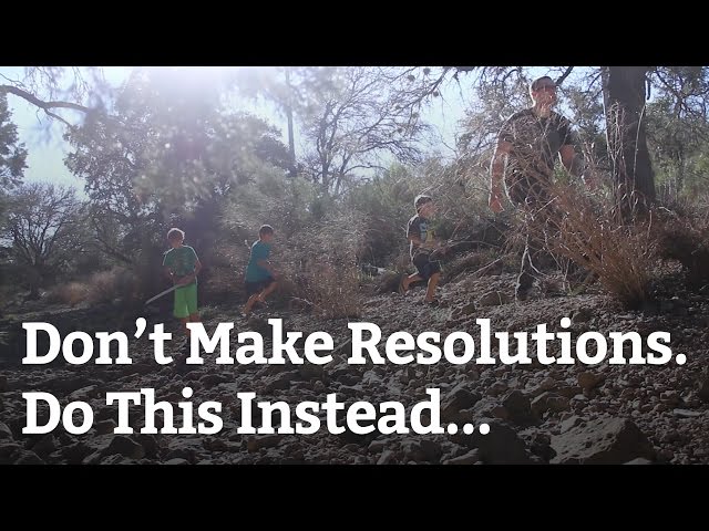 008 - Don't Make Resolutions. Do This Instead.