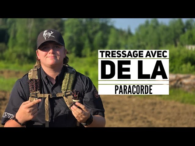 Tressage avec de la Paracorde avec Yan