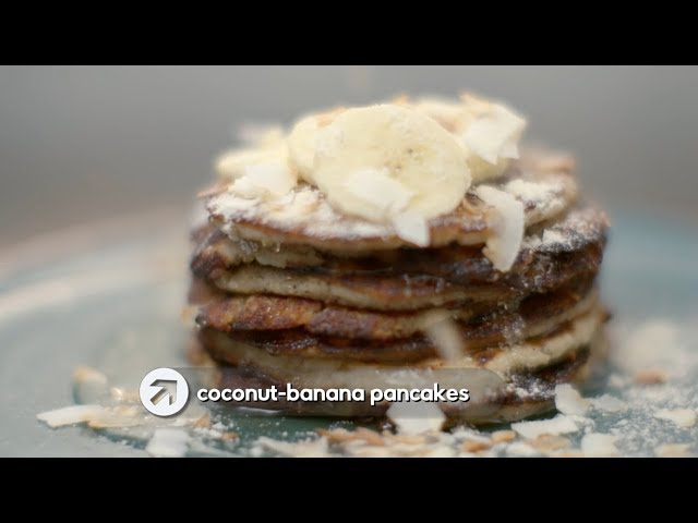 Coconut-Banana Pancakes | Naturally, Danny Seo