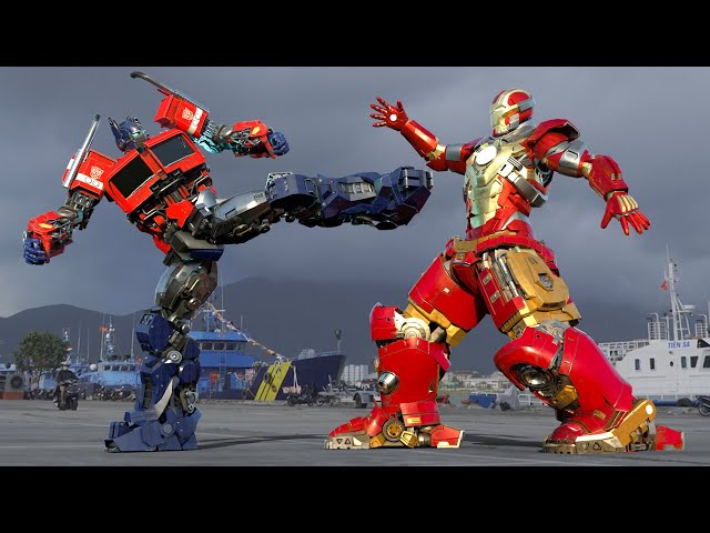 The Avengers (2025) - Optimus Prime vs Iron Man Epic Battle | Paramount Pictures [HD]