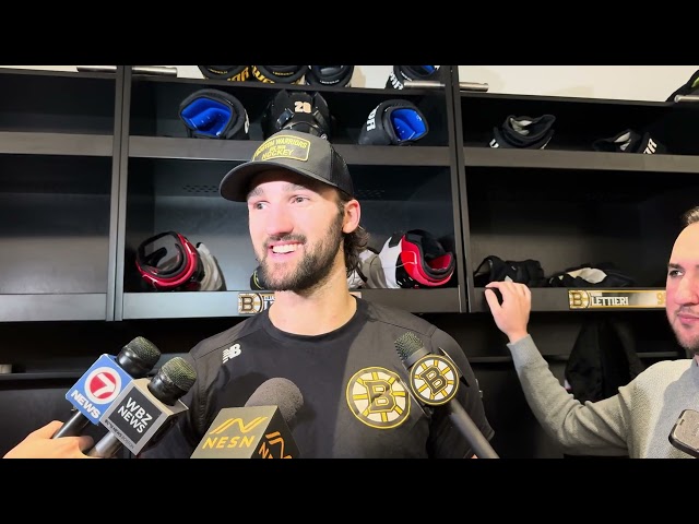 Mark Kastelic Boston Bruins Post-Practice Media Scrum!!! 01/17/2025