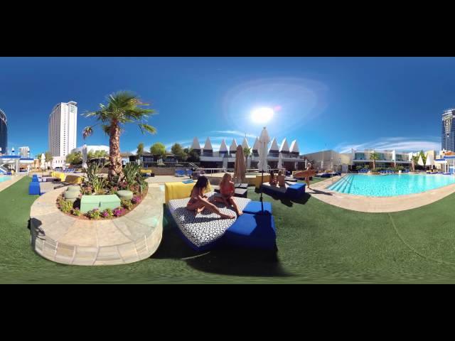 Poolside Photo Shoot - 360 Degree Video - 2016 Hooters International Bikini Pageant