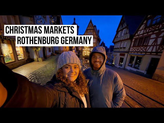 Rothenburg Germany - Christmas Markets Road Trip through Europe 2024