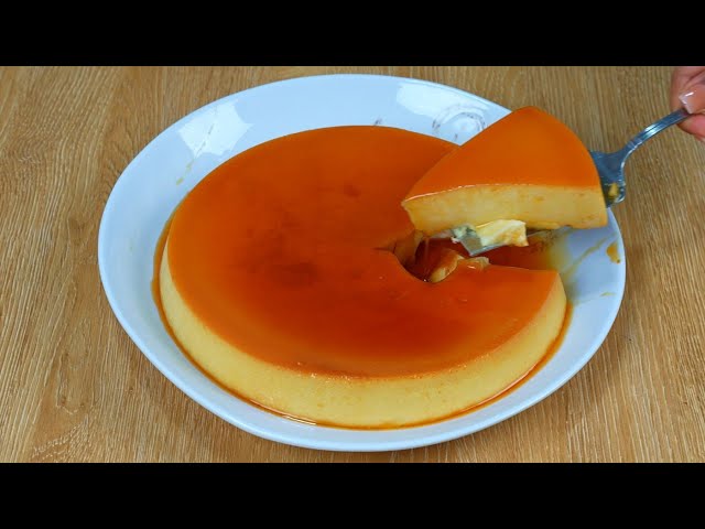 Easy and Delicious Condensed Milk Flan in Just a Few Minutes! 🍮😋 Homemade Step-by-Step Recipe