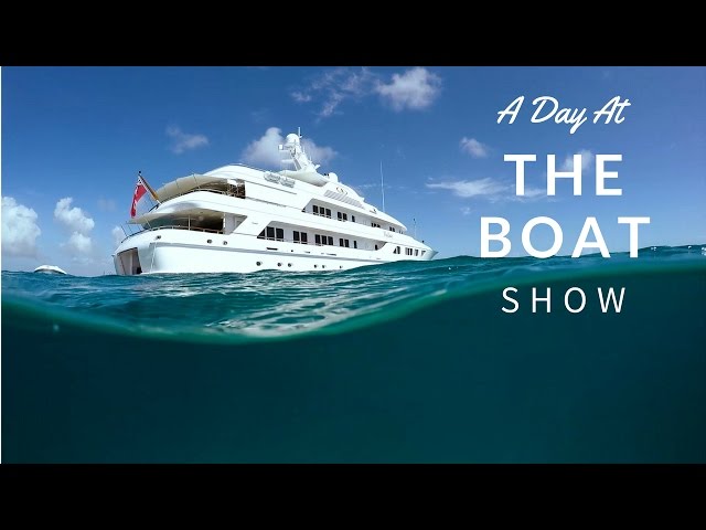 Super Yachts & The Antigua Boat Show! #VlogLife 7