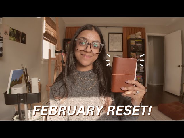 SLOW LIVING FEBRUARY RESET | unemployed life, productivity tips, slow living favs!