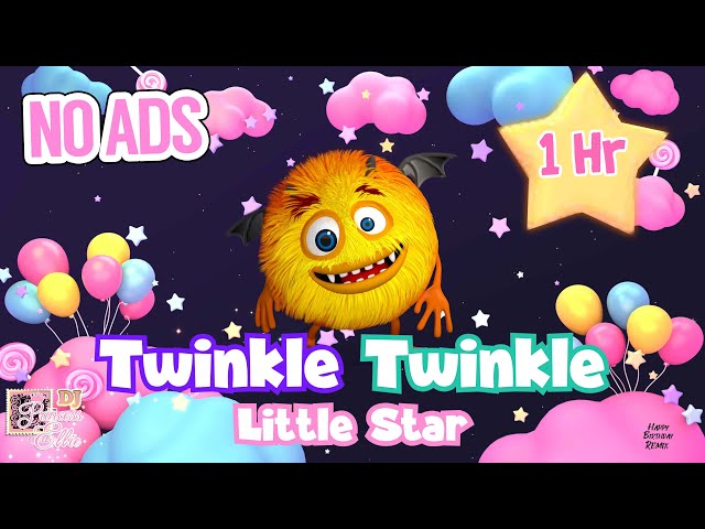 🔴 1Hr Twinkle Twinkle Little Star How I wonder What you are ⭐️Nursery Rhymes for Kids and Teens