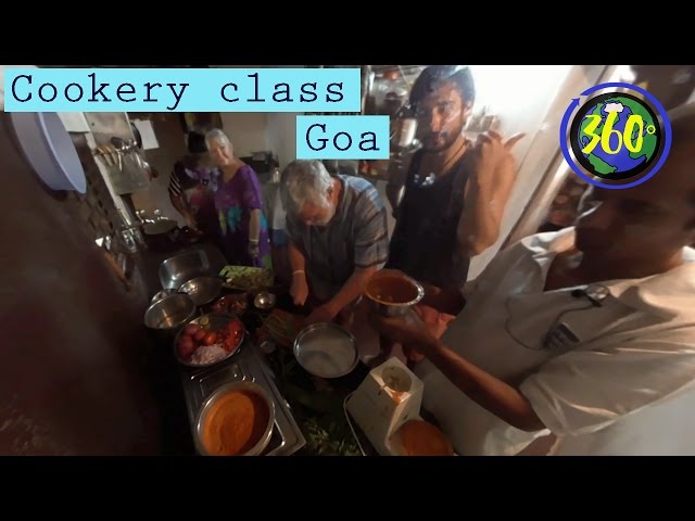 Goa Indian cookery course | 360 VR | 360 Travel Stories